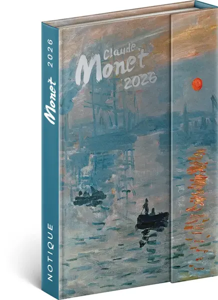 Týdenní magnetický diář 2026 Claude Monet