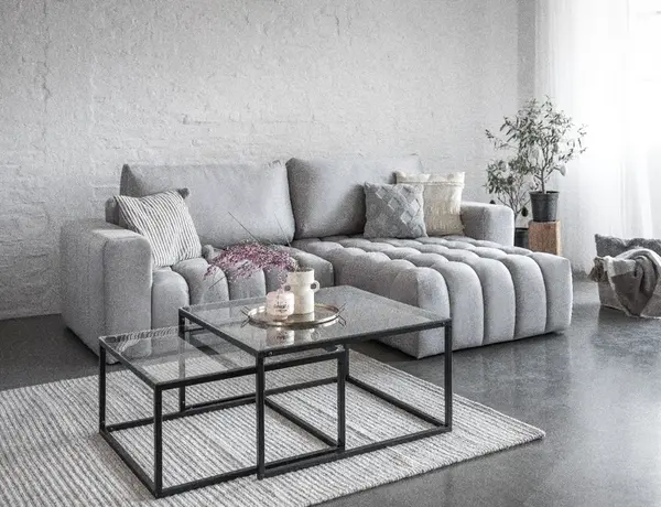 Sedací souprava Bonett Provedení: Pravá varianta, látka: Monolith 84