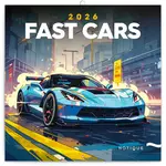 Poznámkový kalendář Fantastická auta 2026 - nástěnný kalendář