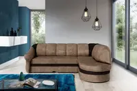 Sedací souprava Benano Provedení: Pravá varianta, látka: Monolith 09/ Monolith 29