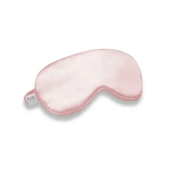 Pilō Pilō | Silk Sleeping Mask hedvábná maska na spaní - Baby Pink