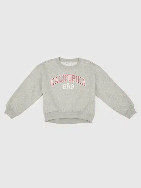 GAP Children's oversize sweatshirt with logo - Girls