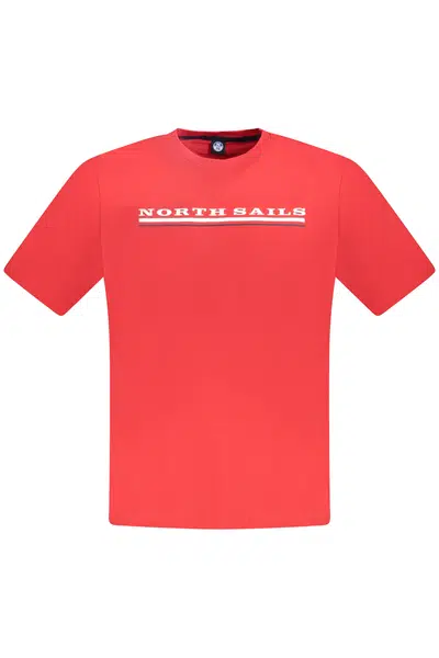 NORTH SAILS MEN'S SHORT SLEEVE T-SHIRT RED
