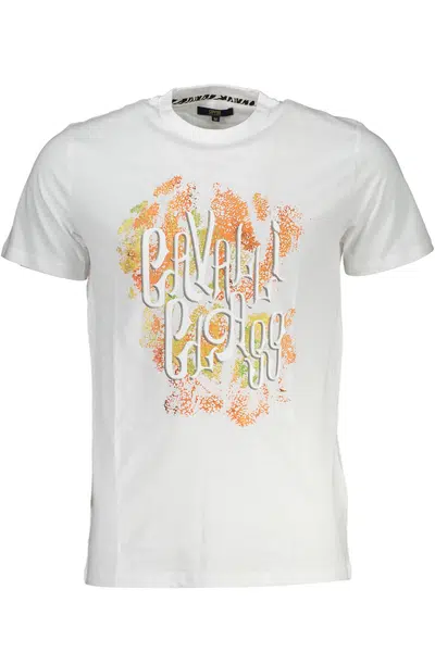 CAVALLI CLASS SHORT SLEEVE T-SHIRT MEN WHITE