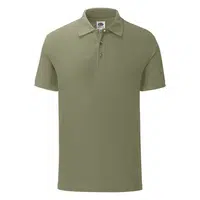 Oliwkowa koszulka męska Iconic Polo Friut of the Loom