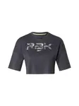 Reebok Funkčné tričko  žltá / sivá / čierna