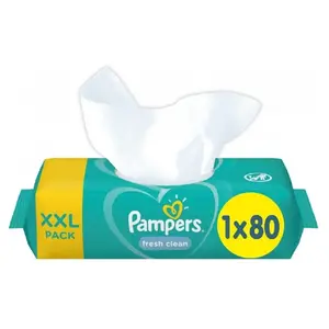PAMPERS Vlhčené ubrousky Fresh Clean 80 ks
