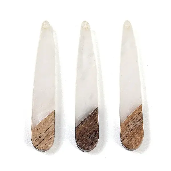 Resin & Wood Pendants