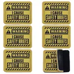 6Pcs Polyester Computerized Embroidery Cloth Sew on Patches