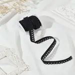 10 Yards Polyester Elastic Flower Lace Ribbons