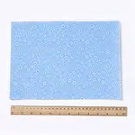 Floral Pattern Printed A4 Polyester Fabric Sheets