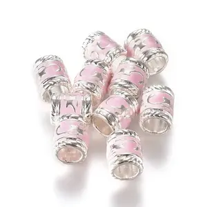Enamel Alloy European Beads