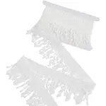5 Yards Polyester Teardrop Tassel Lace Trim