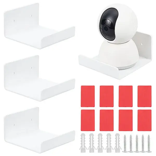 Acrylic Wall Adhesive Storage Holders