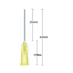Plastic & Stainless Steel Fluid Precision Blunt Needle Dispense Tips