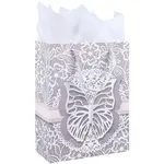 1Pc Butterfly Printed Paper Gift Bags with Ribbon Handles