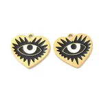 304 Stainless Steel Enamel Pendants