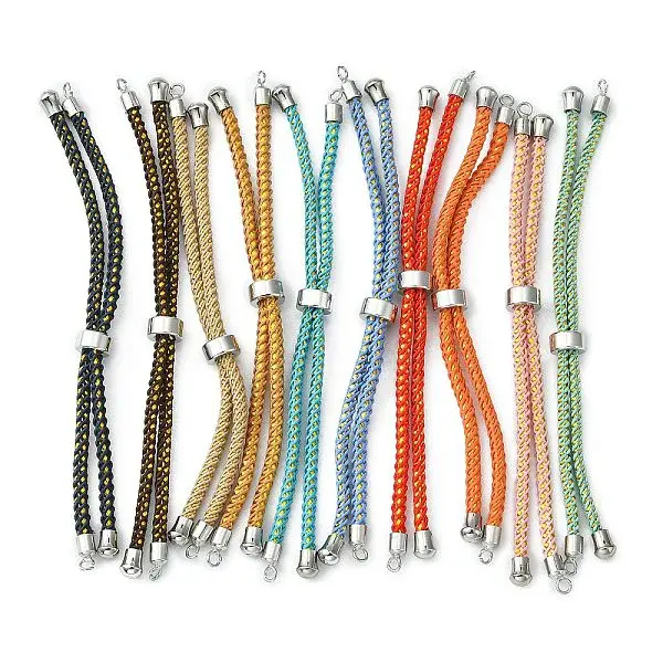 Adjustable Nylon Cord Slider Bracelet Making