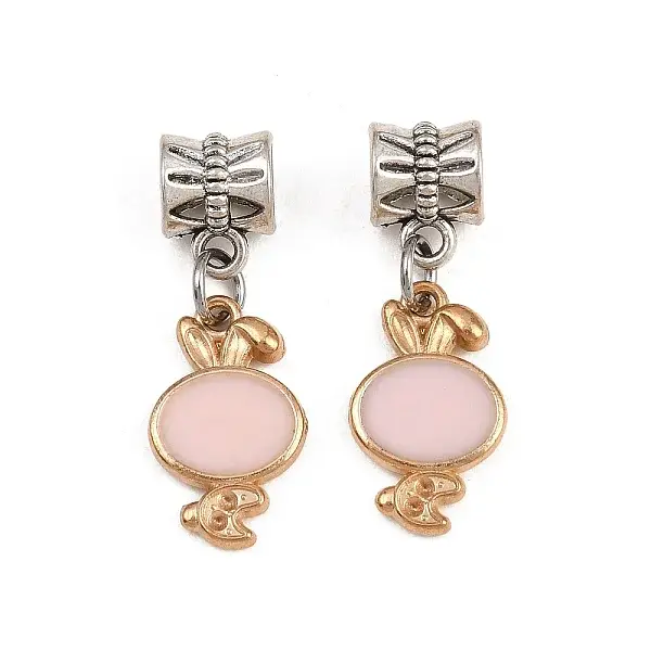 Alloy Enamel European Dangle Charms