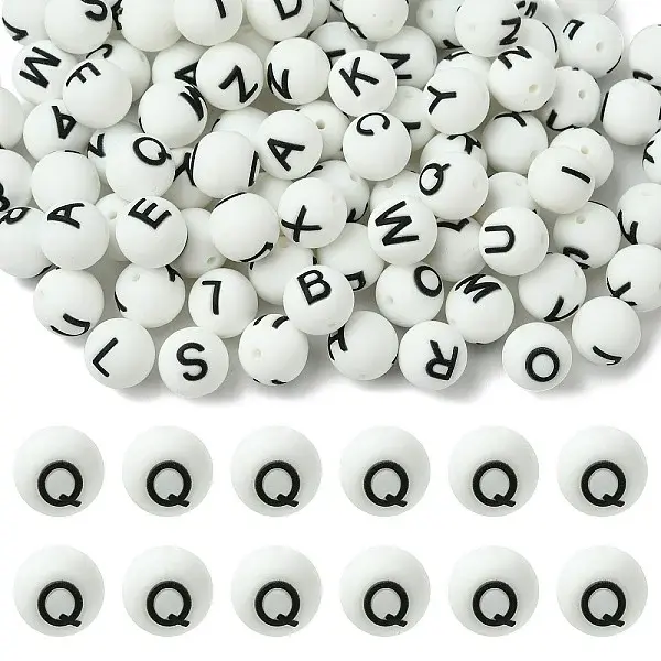 20Pcs Silicone Beads