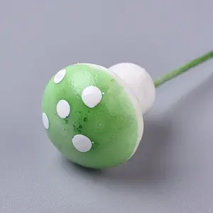 Artificial Plant Foam Colored Mushrooms