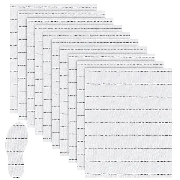 Rectangle Polyester Insole Cloth