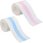 2 Rolls 2 Colors 5M Non-woven Fabrics Invisible Self Adhesive Bob Tape for Breast