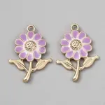 Alloy Enamel Pendants