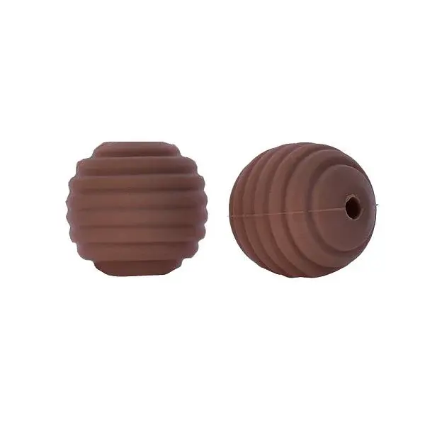 Thread Honeycomb Silicone Beads