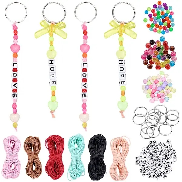 DIY Letter Acrylic Keychain Making Kits
