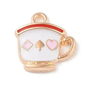 Alloy Enamel Pendants