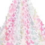 1 Yard Butterfly Polyester Embroidery Mesh Fabric