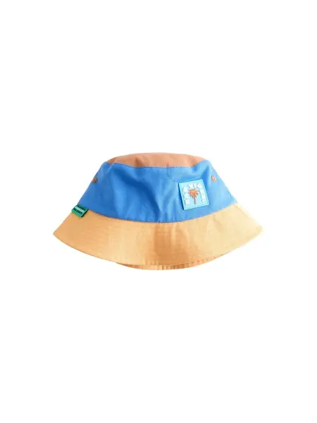 Next Klobúk  kráľovská modrá / svetlohnedá
