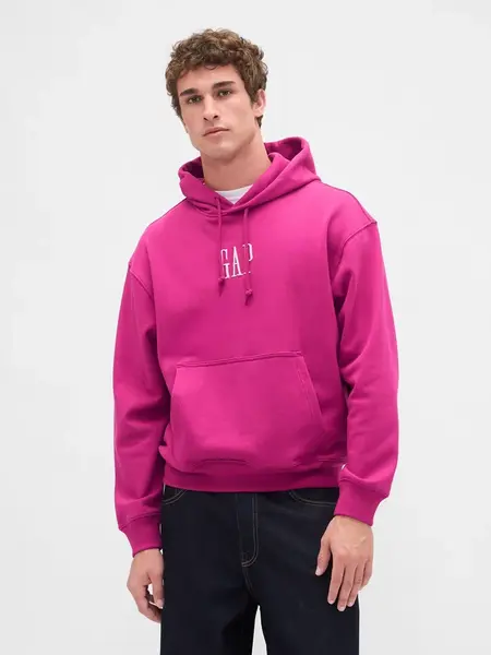 GAP Oversize mikina s logem Heavyweight - Pánské