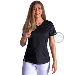 Dámska zdravotnícka blúza Cherokee Revolution ACTIVE STYLING - čierna 2XL