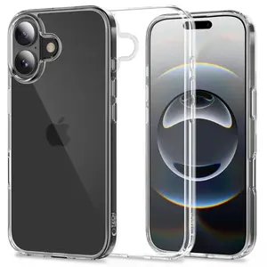 Tech-Protect FlexAir Hybrid kryt na iPhone 17, priesvitný