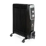 G21 Olejový radiátor Bromo čierny, 11 rebier, 2500 W
