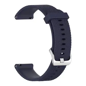 BStrap Silicone Land remienok na Garmin Vivoactive 3, dark blue