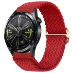 BStrap Elastic Nylon remienok na Samsung Galaxy Watch 3 41mm, red