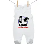 Boodyy Dupačky Fandí celá rodina 62 (2-4 mesiace)