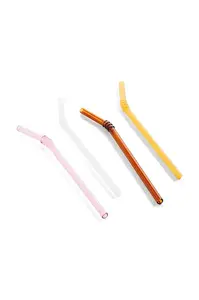 HAY Sada brček s kartáčkem HAY SipSwirl 19 cm 4-pack