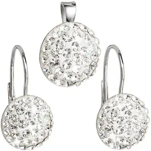 Evolution Group - Pavona Třpytivá sada šperků s krystaly Swarovski 39086.1 (náušnice, přívěsek)