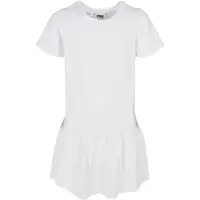 Dívčí šaty Valance Tričko bílé