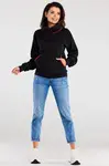 Awama Woman's Hoodie A160 Black