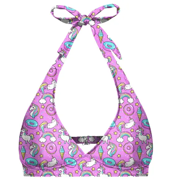 Aloha From Deer Woman's Best Ever Halter Neck Bikini Top BTH AFD521