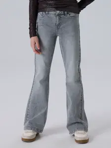 NAME IT Džínsy 'NKFPolly'  sivý denim