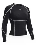 UNDER ARMOUR Funkčné tričko 'Elite'  čierna / biela