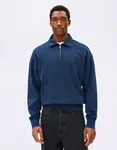 Armedangels GMT Dye Zip Troyer 3616 tinted navy washed M