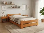 Posteľ Emily 90 x 200 cm, jelša Rošt: Bez roštu, Matrac: Matrac COCO MAXI 20 cm