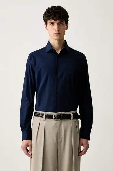Tommy Hilfiger košile pánská s bavlnou